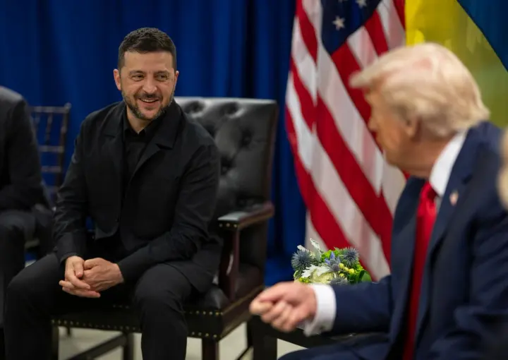 Володимир Зеленський:"Якщо Трамп доб’ється припинення вогню, будемо номінувати на премію миру"