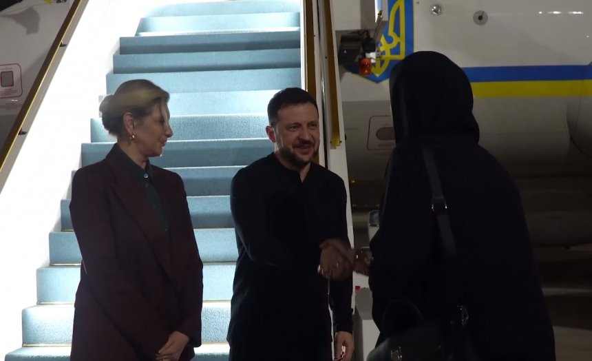 Володимир Зеленський прибув із офіційним візитом до ОАЕ