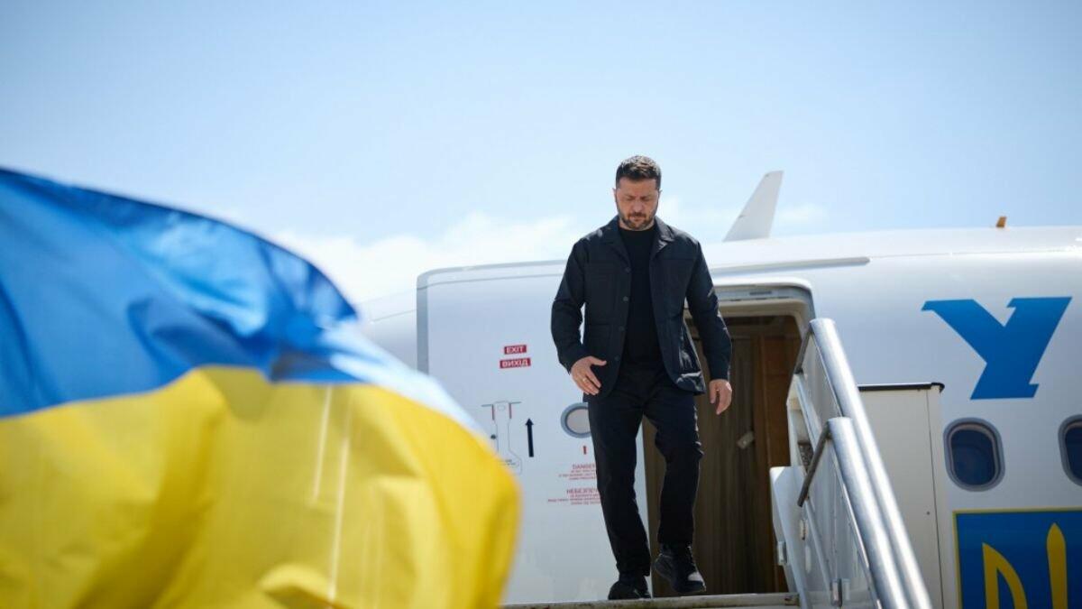 Президент України прибув до Вашингтона