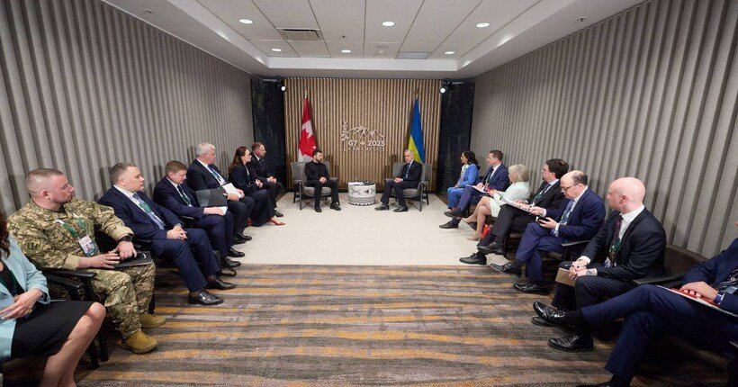 Президент України провів низку важливих двосторонніх зустрічей на саміті G7