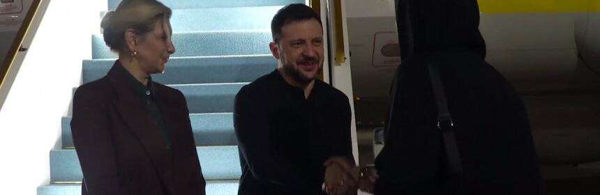 Володимир Зеленський прибув із офіційним візитом до ОАЕ