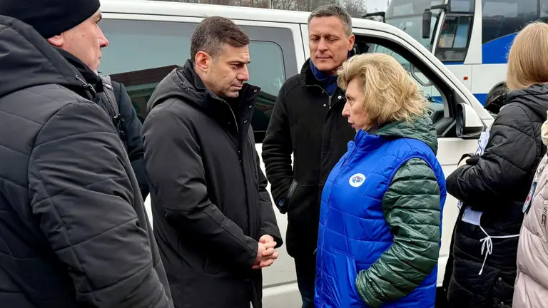 Дмитро Лубінець зустрівся з представницею Росії Москальковою 