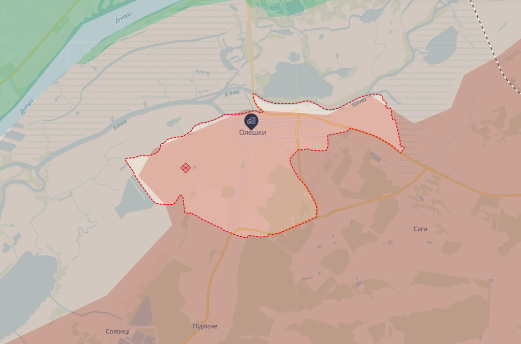 Потужний удар Сил Оборони під Олешками: знищили командний пункт ворога