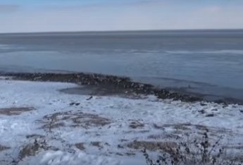 Молочний лиман практично досяг своїх природних берегів