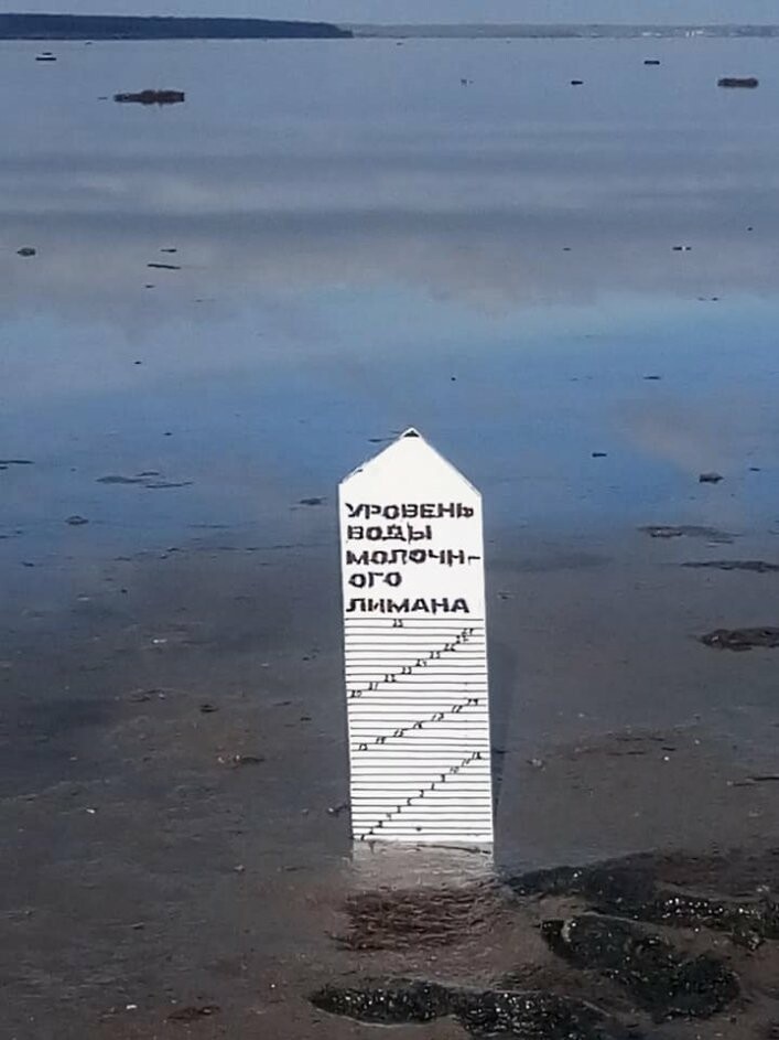 Вода продолжает прибывать в Молочный лиман