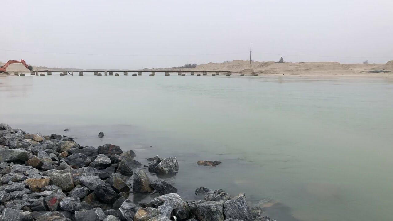 Два місяці: інженерні споруди каналу між Азовським морем і Молочним лиманом витримали екзамен 