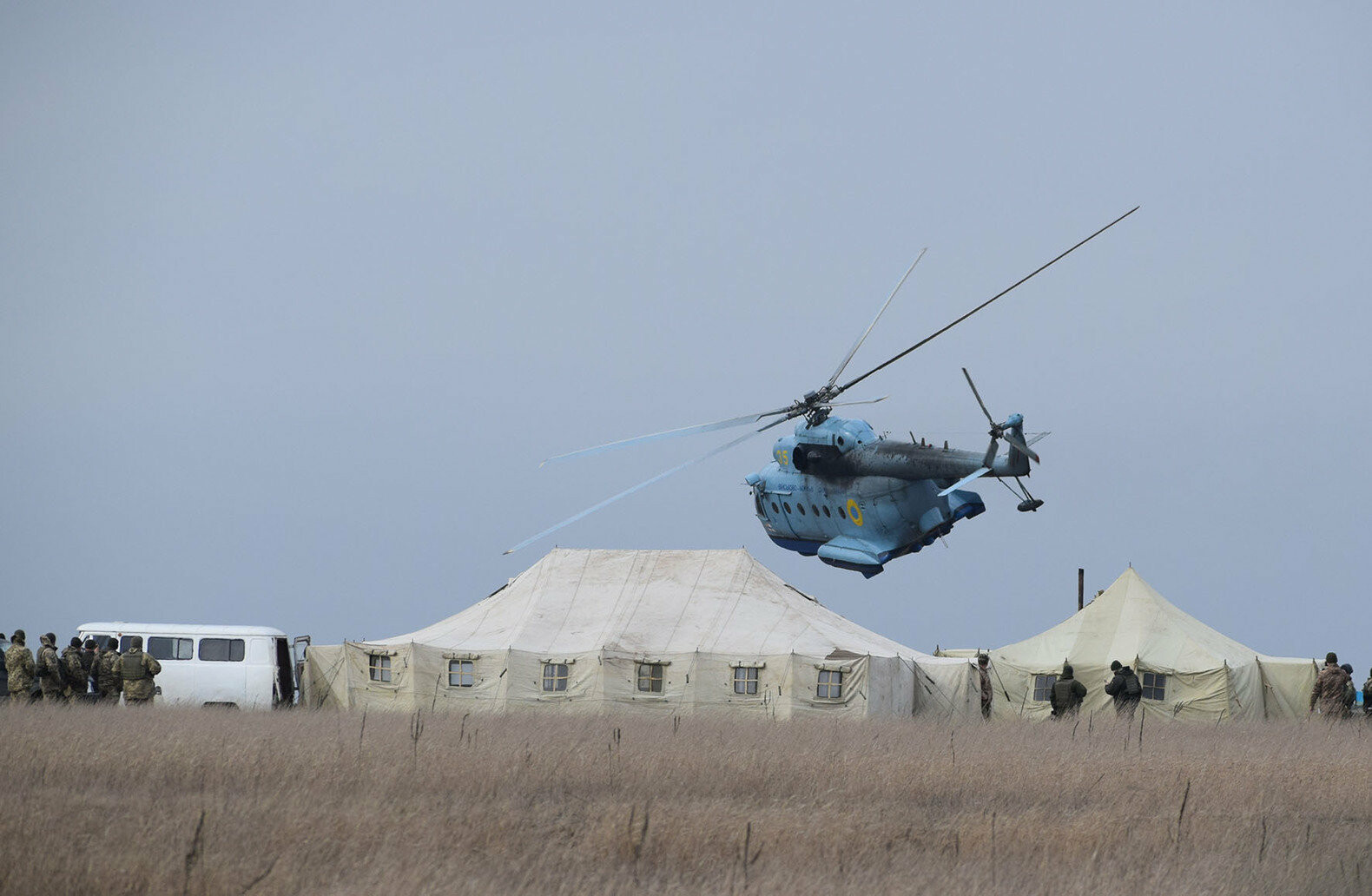 На узбережжі Азовського моря було проведено тактичне навчання з бойовою стрільбою під назвою «Попутний вітер» 