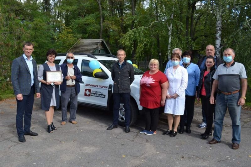  Якимівській ОТГ  виділили дві автівки для сільських амбулаторій