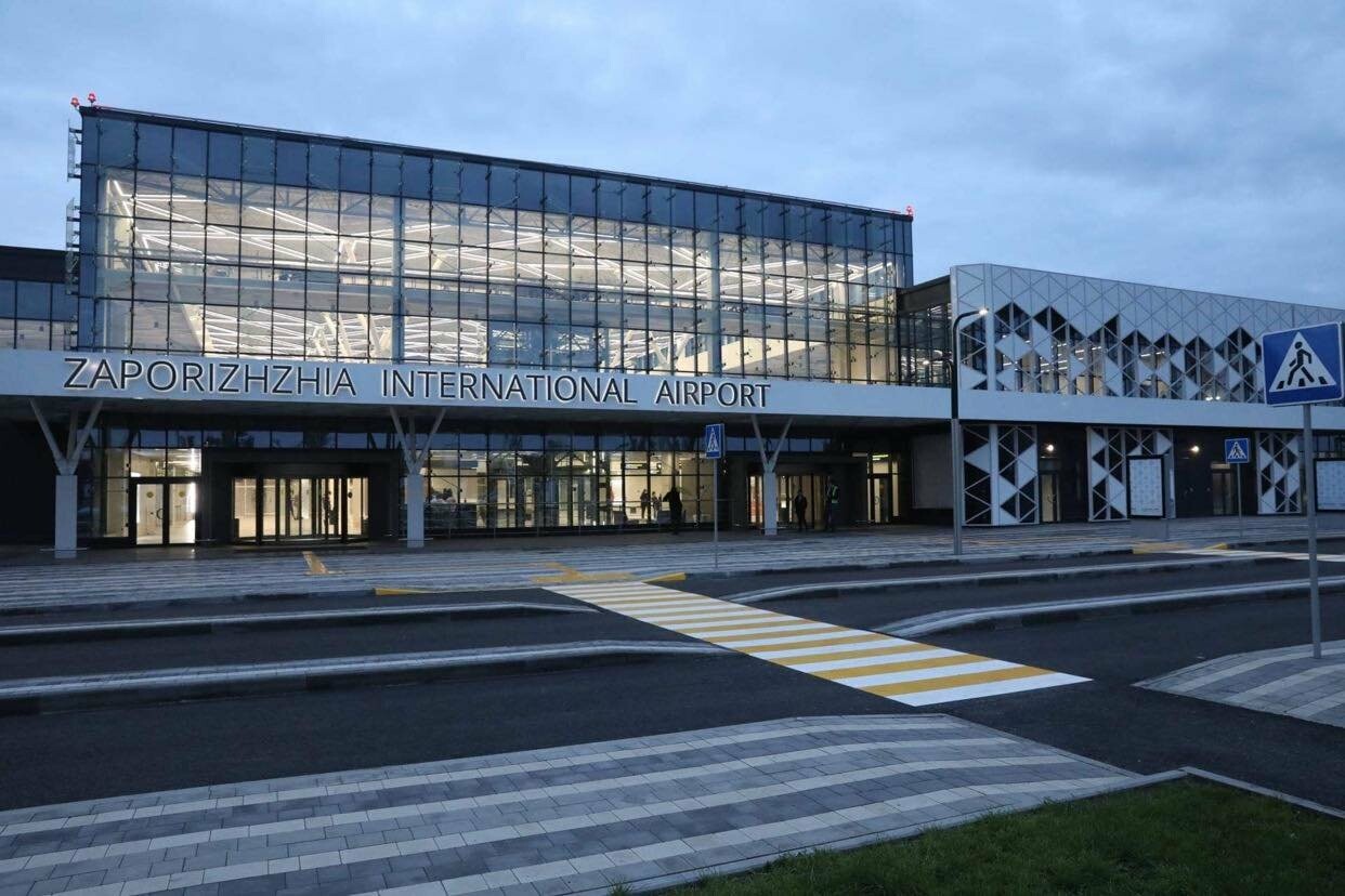 Новый терминал Запорожского Международного аэропорта отправил первый рейс