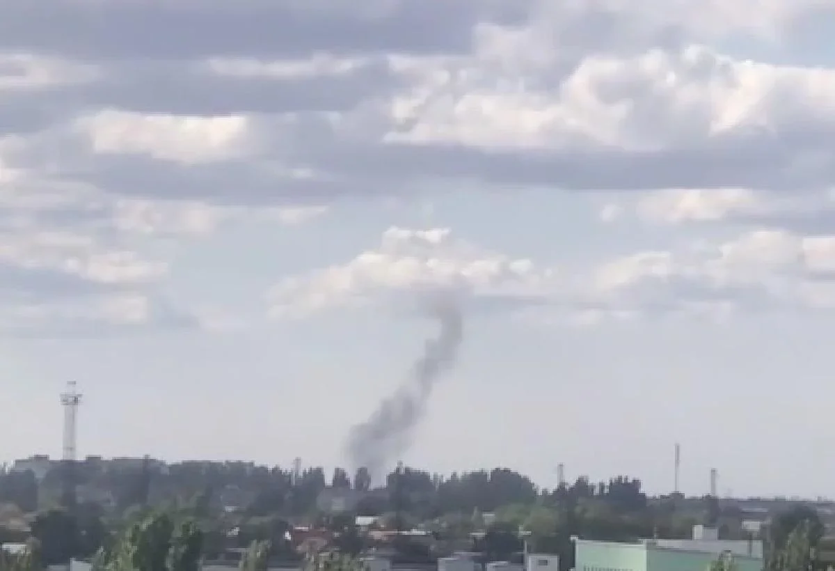На захопленому росіянами аеродромі в Мелітополі пролунав вибух, фото-1