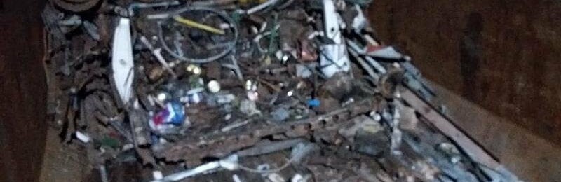 В Кирилловке полиция накрыла пункт незаконного приема металлолома