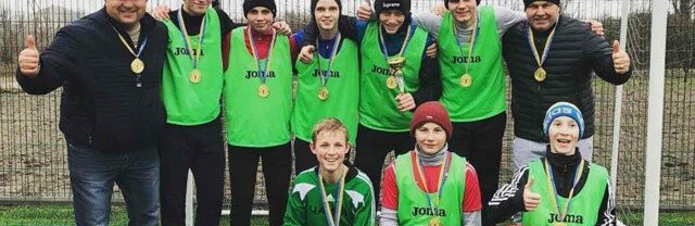 Молоді футболісти в Охримівці зіграли новорічний турнір