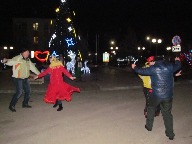 В Кирилловке праздновали Маланку и провожали старый год