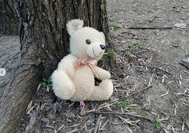 У Запоріжжі маленьку дівчинку вбило дерев'яним ведмедем 
