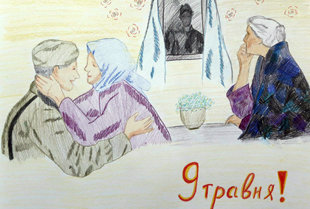 День Перемоги вихованці школи мистецтв Кирилівки відзначили виставкою своїх малюнків