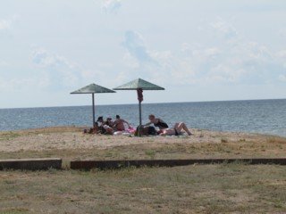 На території Кирилівської ОТГ облаштували пляж на Утлюцькому лимані