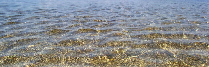 Вода в Азовському морі в межах Запорізької області залишається чистою Вода в Азовському морі в межах Запорізької області залишається чистою