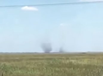 У Кирилівці спостерігали небезпечне природне явище – смерч