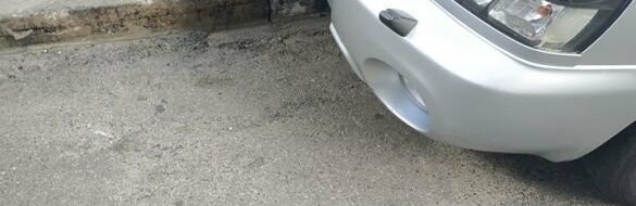 Обійти закон легко - довів водій оригінально приховавши номерний знак