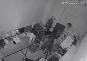 У Кирилівці злодій засвітив себе перед камерою спостереження