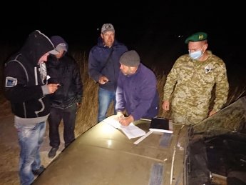 В Приазовском районе задержали браконьеров