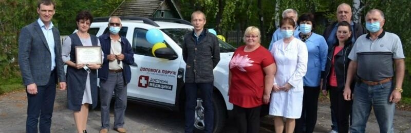  Якимівській ОТГ  виділили дві автівки для сільських амбулаторій