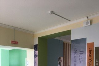 Азовську ЗОШ  оснастили сучасною системою пожежної сигналізації