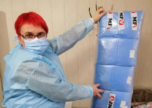 Кирилівські медки знову одержали  бпагодійну допомогу Кирилівські медки знову одержали  бпагодійну допомогу